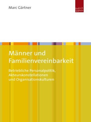 cover image of Männer und Familienvereinbarkeit